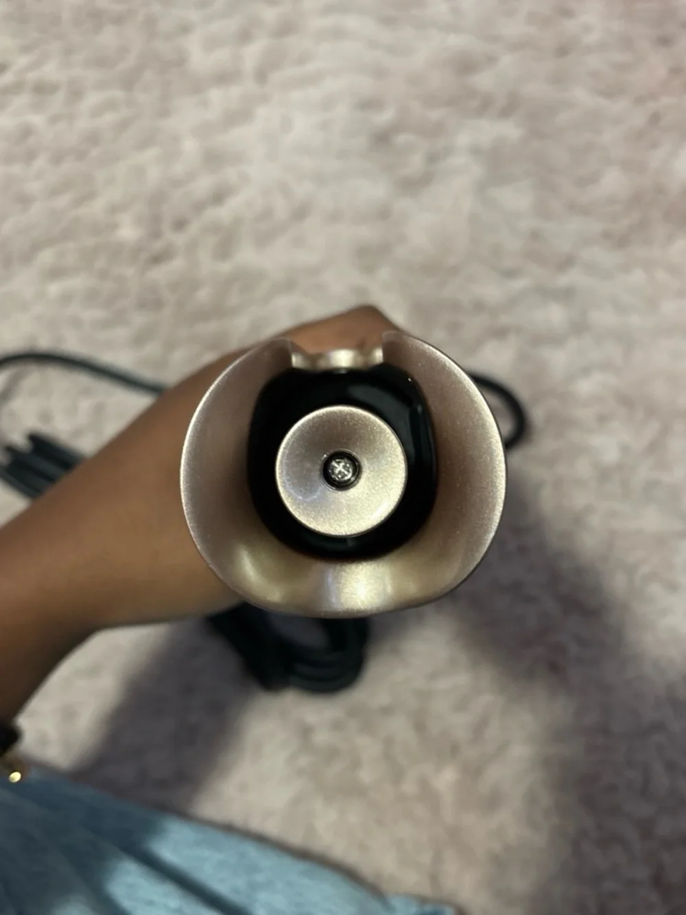 Black & Rose Rotating Curling Iron - Never Used Brand New